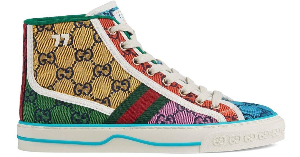 Gucci Tennis 1977 Gg Multicolor Sneaker Gucci 1977 Sneakers