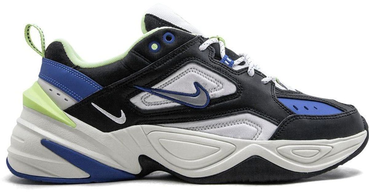 Nike Leather Mk2 Tekno Sneakers in Black for Men - Lyst