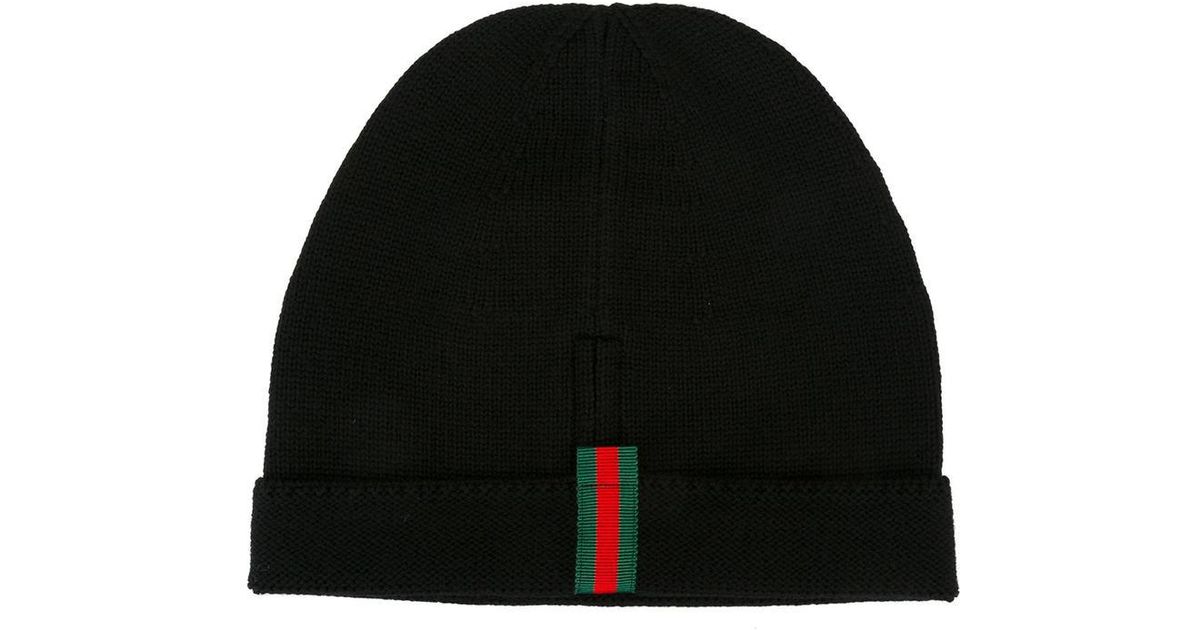 gucci stripe beanie