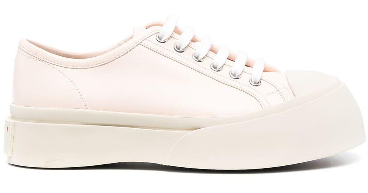 marni lace up sneakers