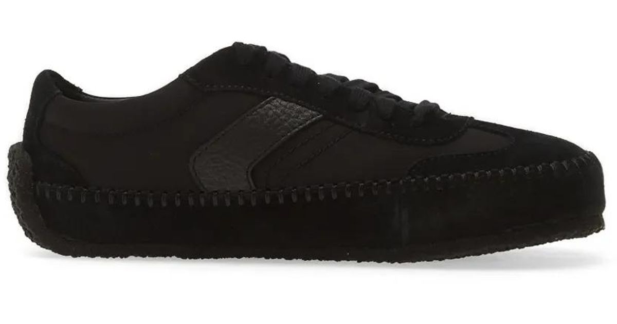 Clarks Tor Low Sneakers in Black | Lyst UK
