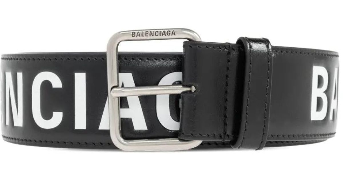 Balnciaga D Ring Logo Tape Belt main image 0