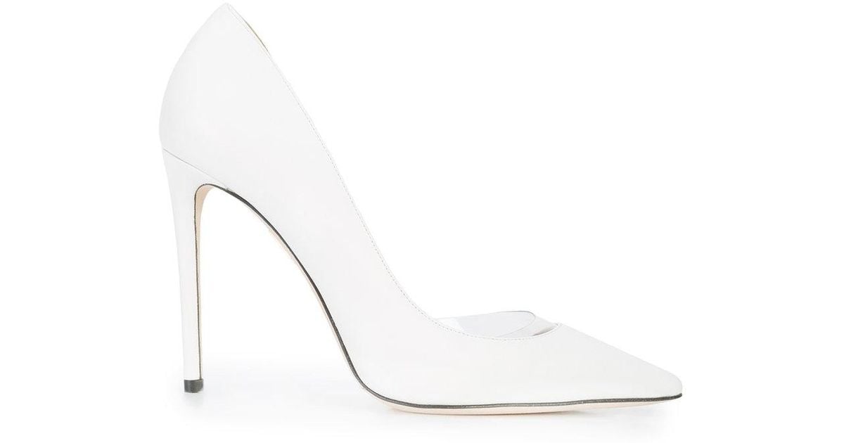 tamara mellon white heels
