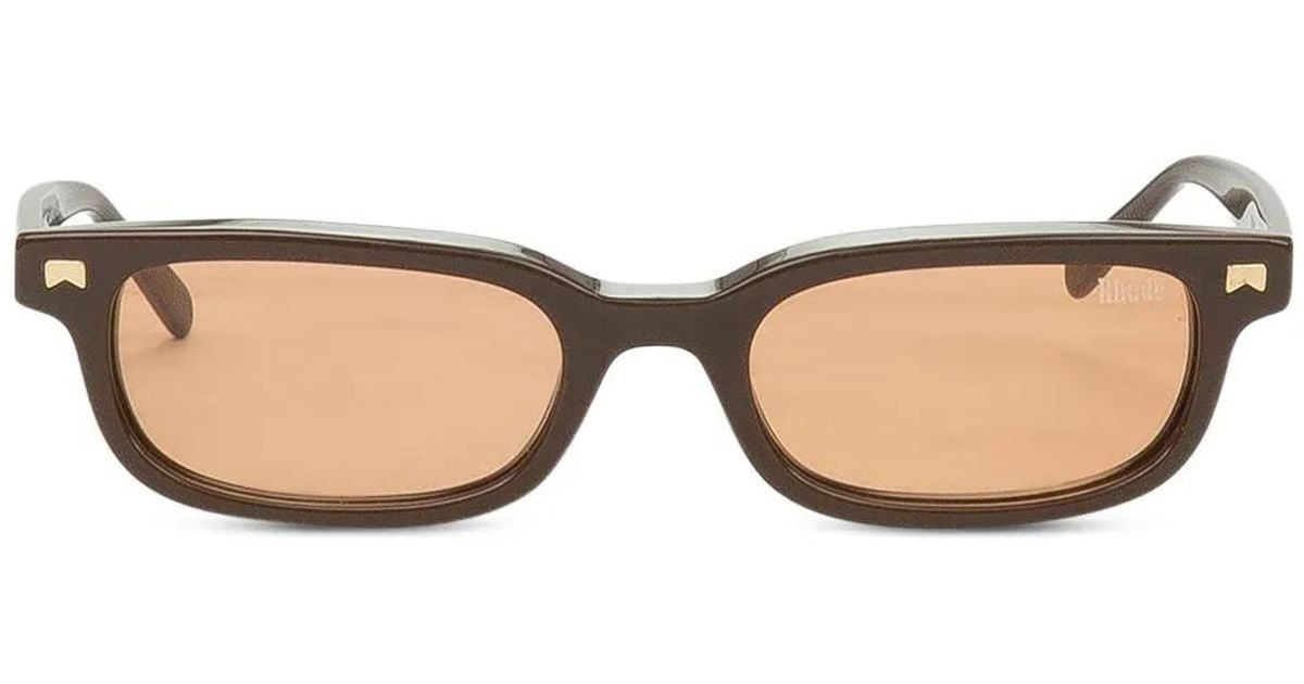 Rhude Tobac Frames Sunglasses in Natural for Men | Lyst