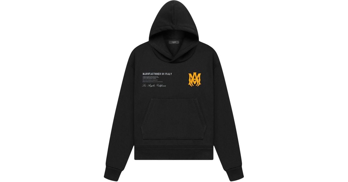 Amiri Military Specs Stencil Hoodie in Black for Men | Lyst Amiri Military Specs Stencil Hoodie in Black for Men | Lyst