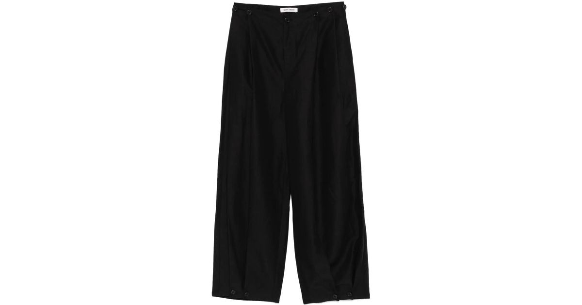 メンズ Henrik Vibskov ボタン パンツ ブラック | Lyst