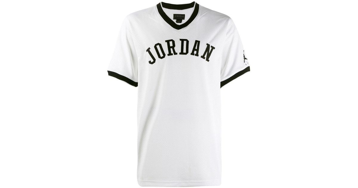 Nike Jordan Basketball T Shirt in WeiB fur Herren Lyst DE