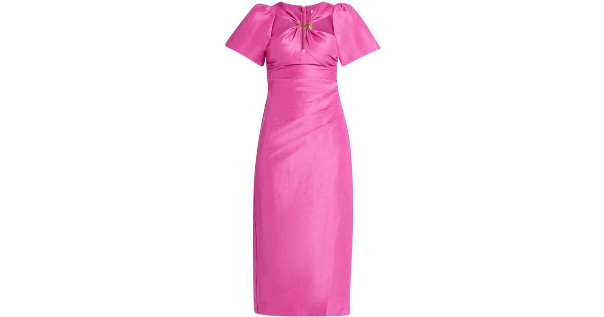 pink blush midi dress Light Pink Striped Sleeveless Fitted Maternity Midi Dress – PinkBlush