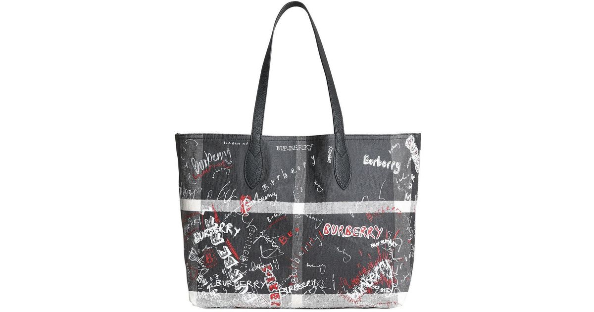 burberry doodle tote