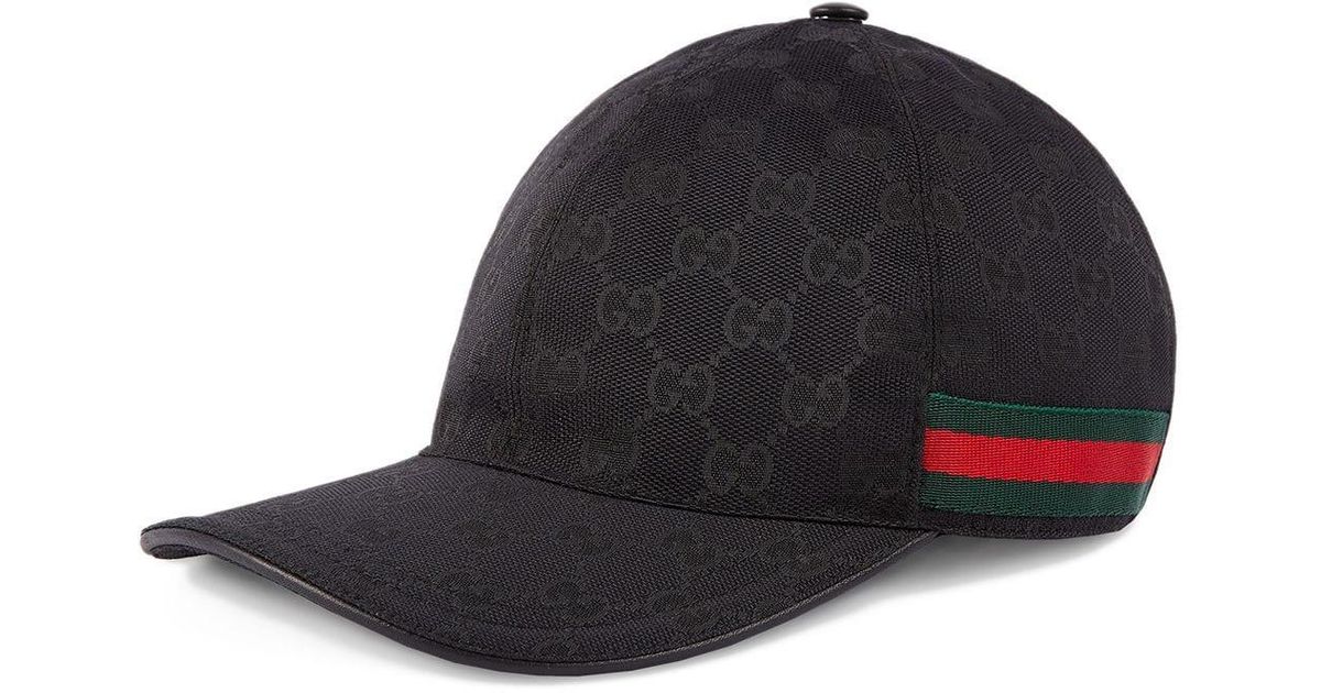 gucci original gg canvas baseball hat