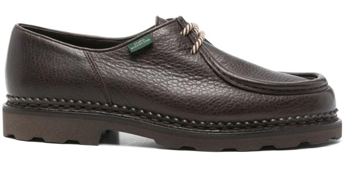 Studio Nicholson X Paraboot Michael Derby Shoes in Brown for