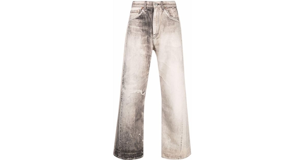Our Legacy Denim Third Cut Digital-print Jeans for Men - Lyst