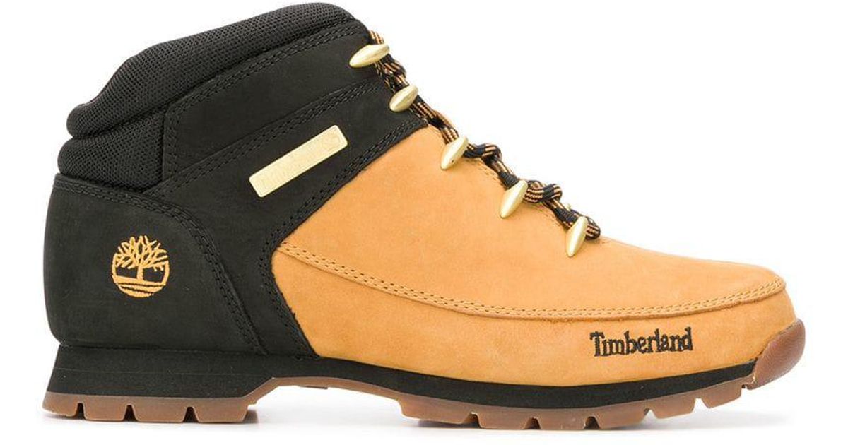Timberland Leather Two-tone Ankle Boots 