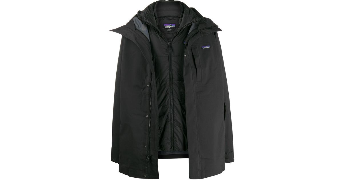 Patagonia Gore-tex Frozen Range 3-in-1 Parka in Black for Men 