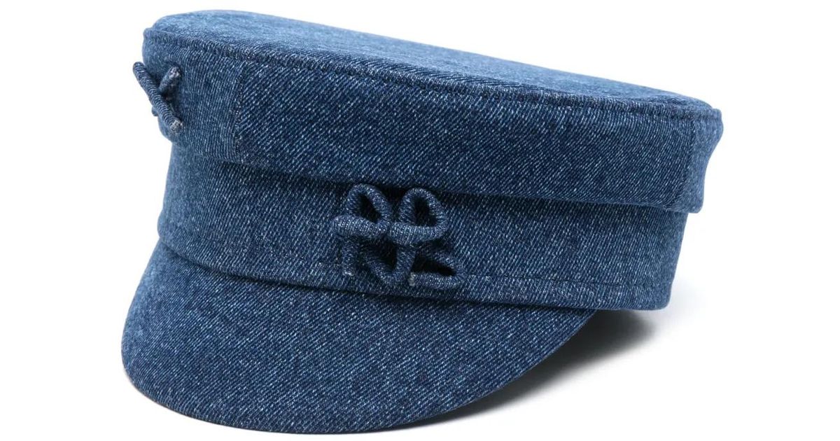 Ruslan Turko Ruslan Baginskiy Denim Baker Boy Cap in Blue | Lyst