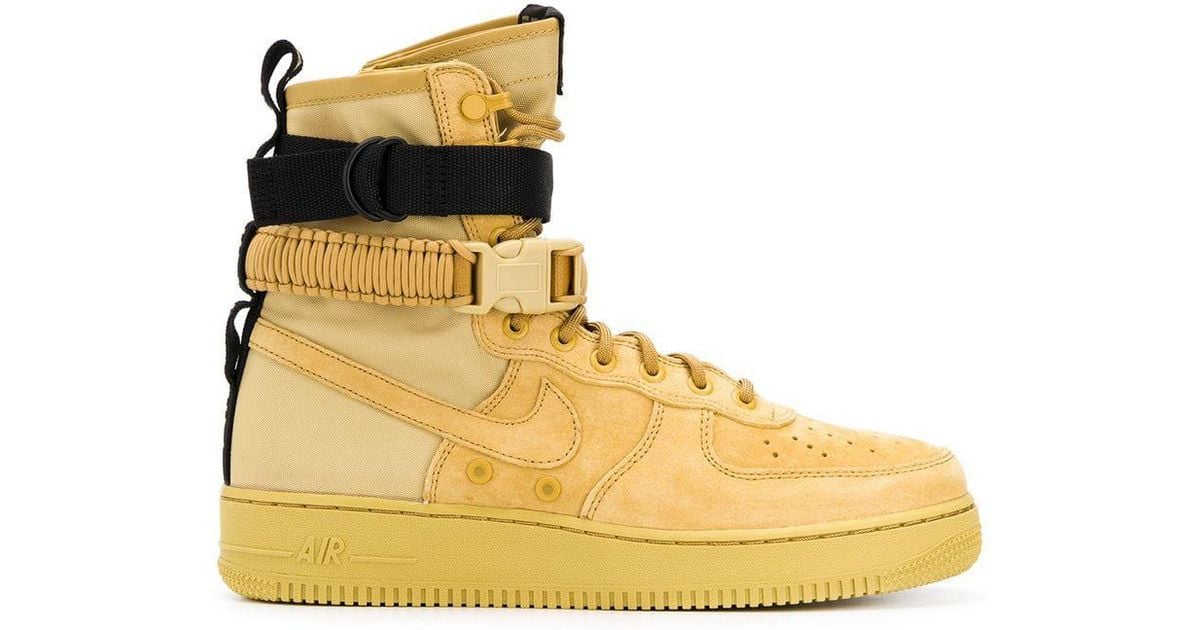 yellow high top air force 1