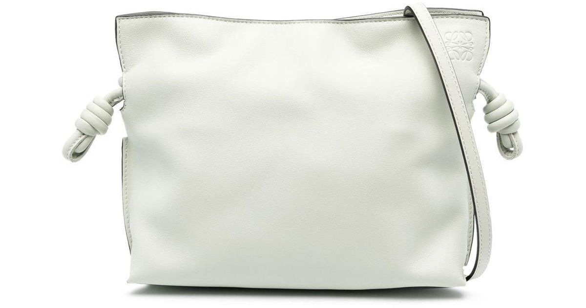 Loewe Flamenco Drawstring Bag in Gray Lyst