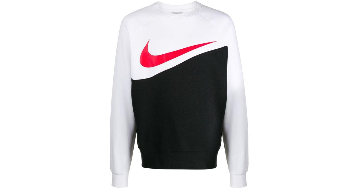 nike two tone sweatshirt