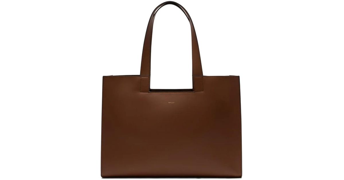 Bally Easy Tote Bag in Brown | Lyst