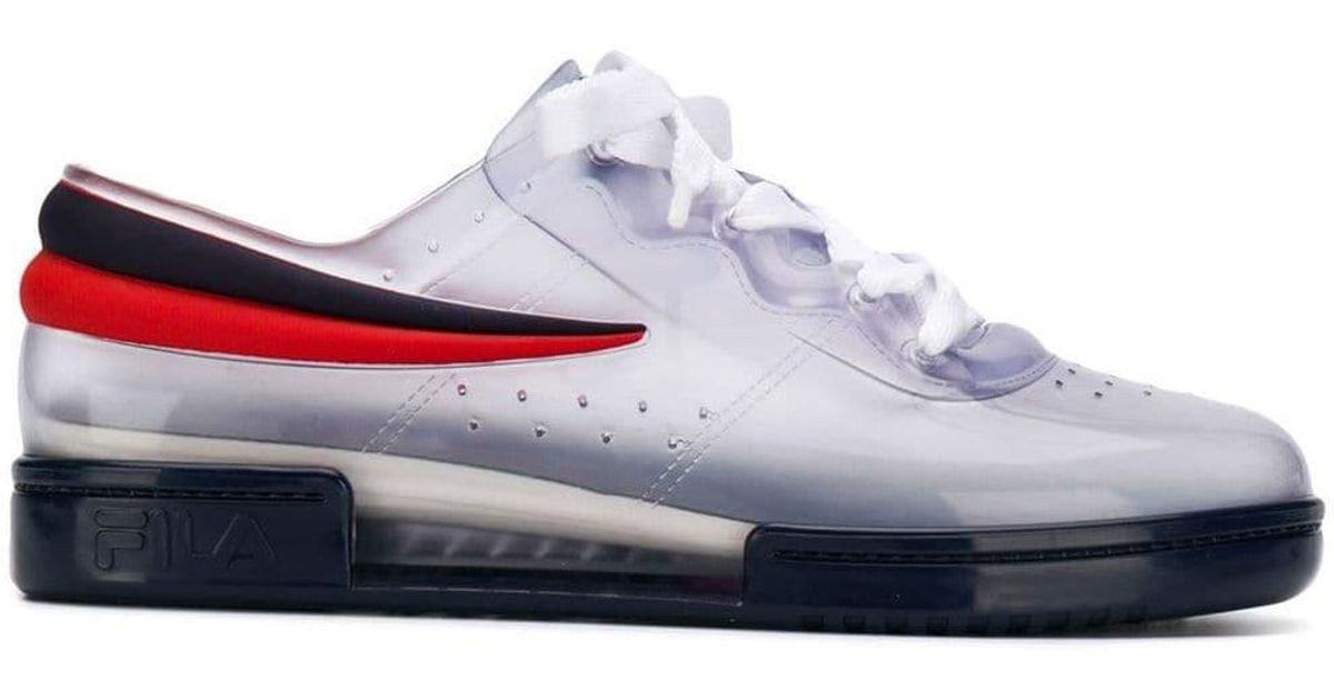 fila transparent shoes