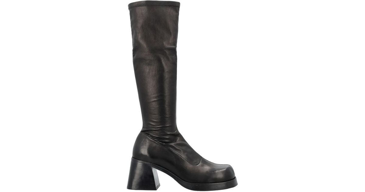 Miista 65Mm Hedy Boots in Black | Lyst