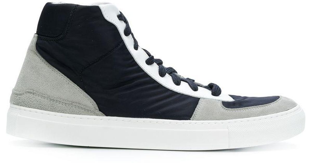 stone island high top trainers