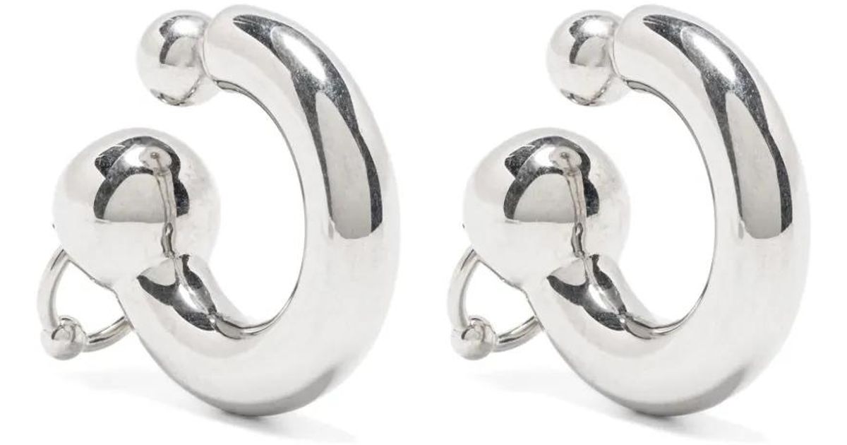 Jean Paul Gaultier Large Earring Piercing in White Lyst Australia
