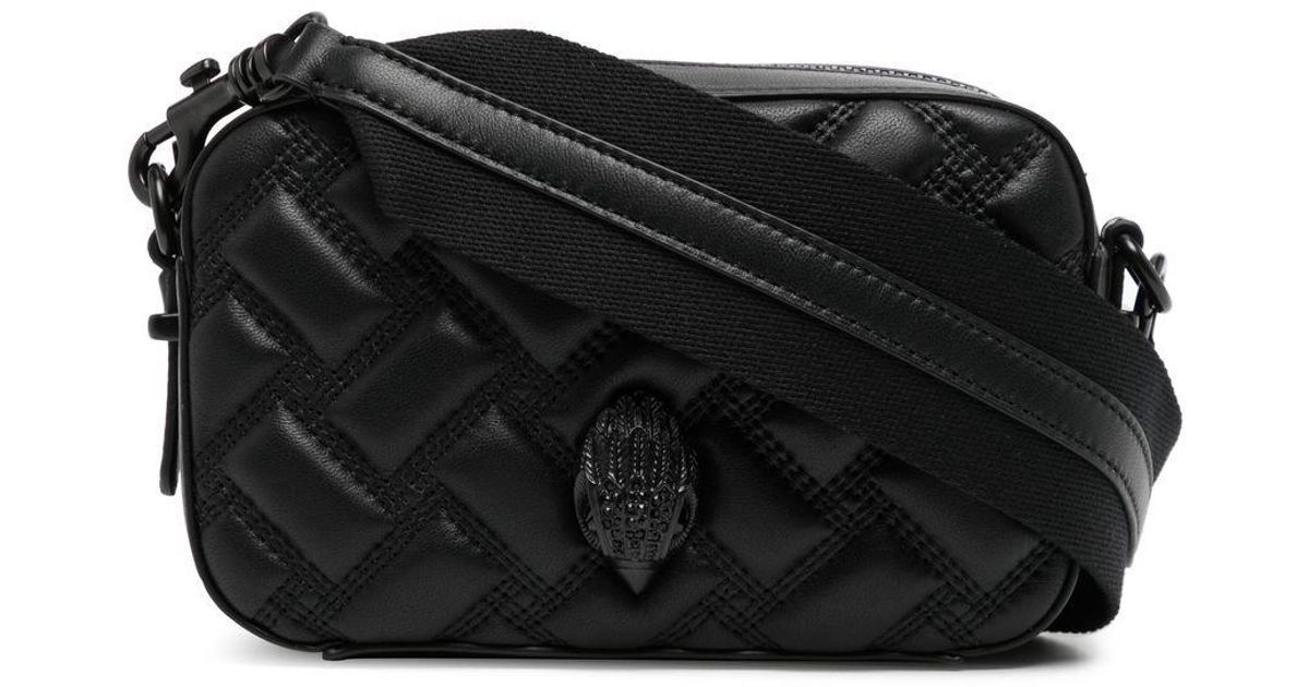 Bolso cámara Kensington Kurt Geiger de Cuero de color Negro Lyst