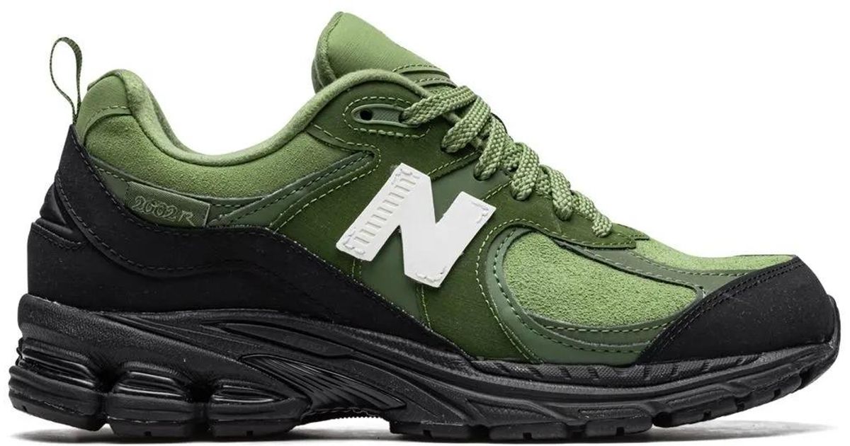 New Balance X The Basement 2002R Sneakers in Green | Lyst