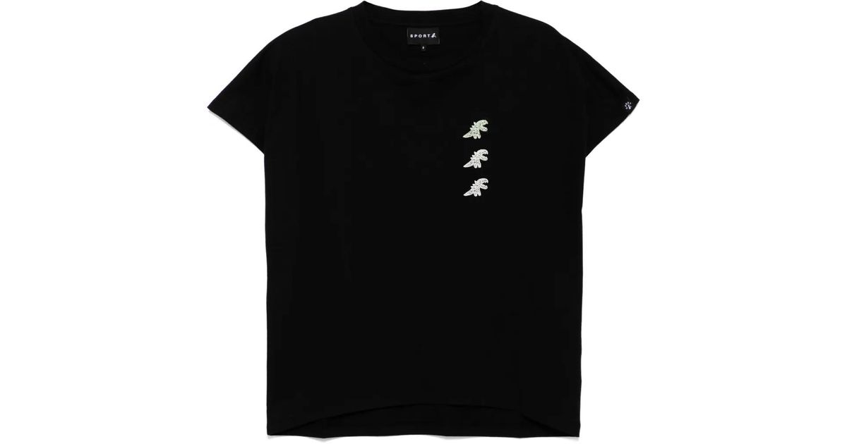 SPORT b. by agnès b. コットン Tシャツ ブラック | Lyst
