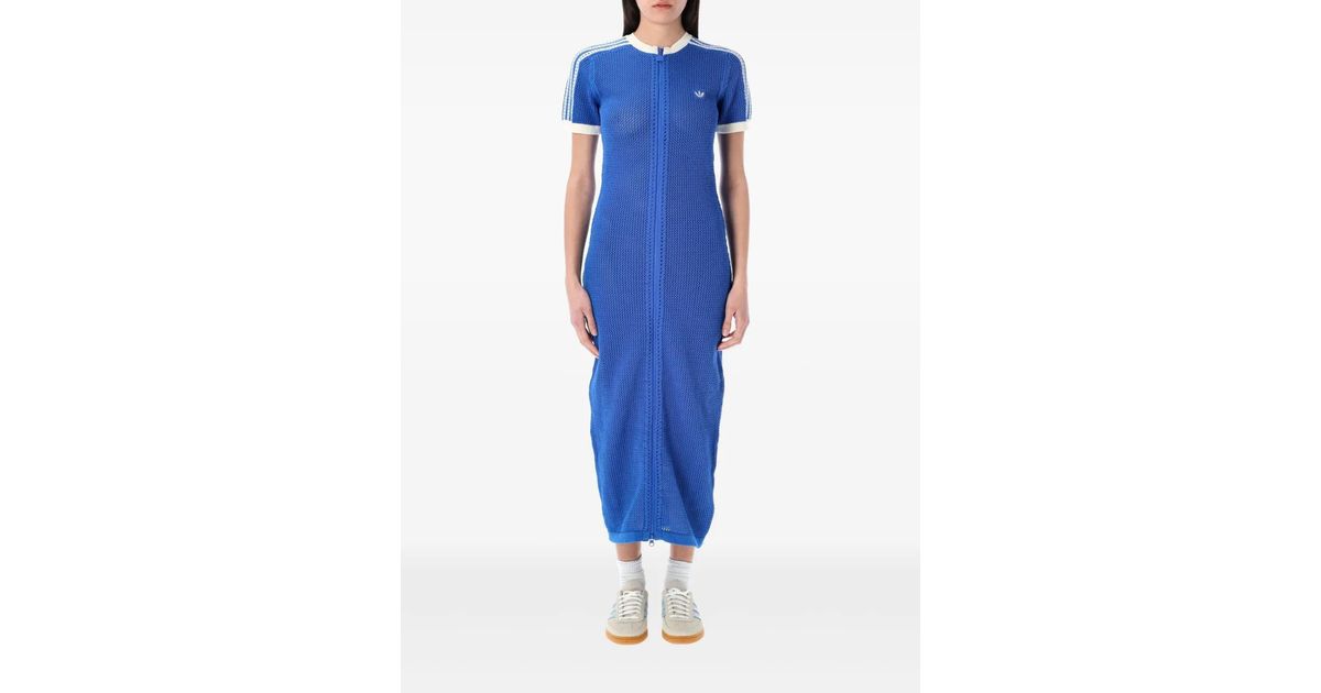 white christmas dresses adidas Women's Originals Premium Crochet Dress main image 0