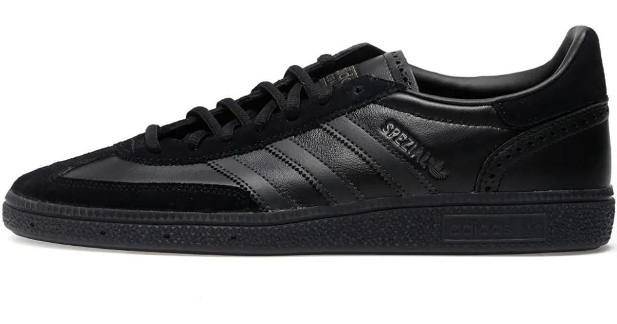 adidas Handball Spezial Leather Sneakers in Black for Men | Lyst adidas Handball Spezial Leather Sneakers in Black for Men | Lyst