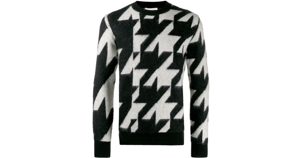Alexander McQueen Sweater For Men Jumper On Sale in Black for Men - Lyst