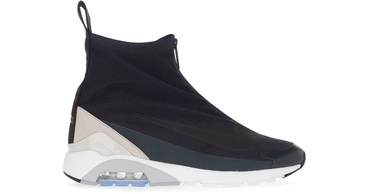 Nike Front Zip Hi-top Sneakers in Black for Men Lyst UK