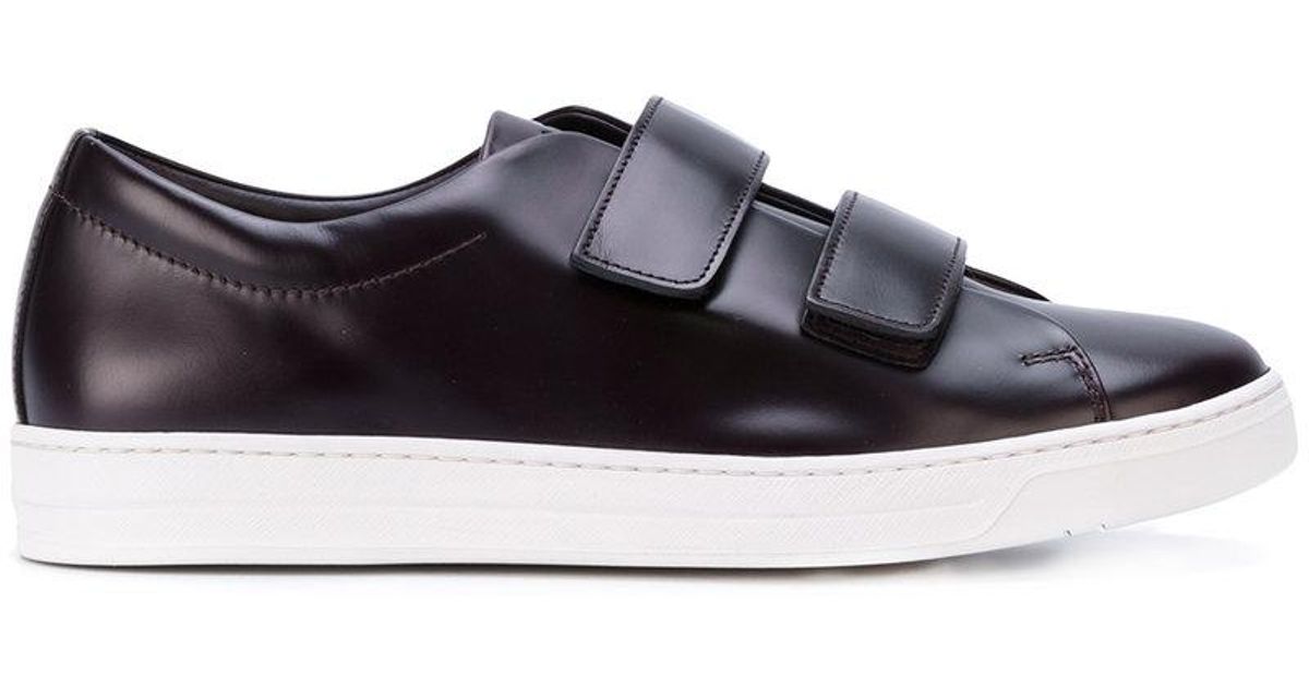 double strap pradas sneakers