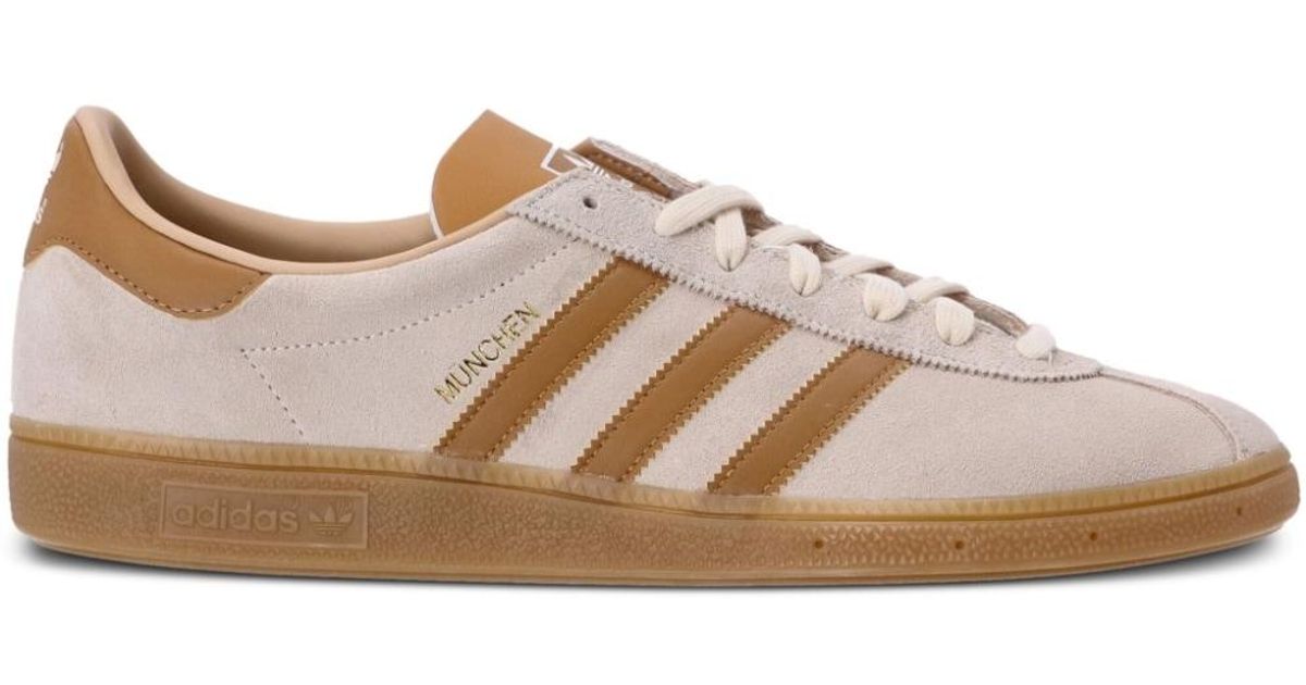 adidas Munchen Low-top Sneakers in Brown for | Lyst