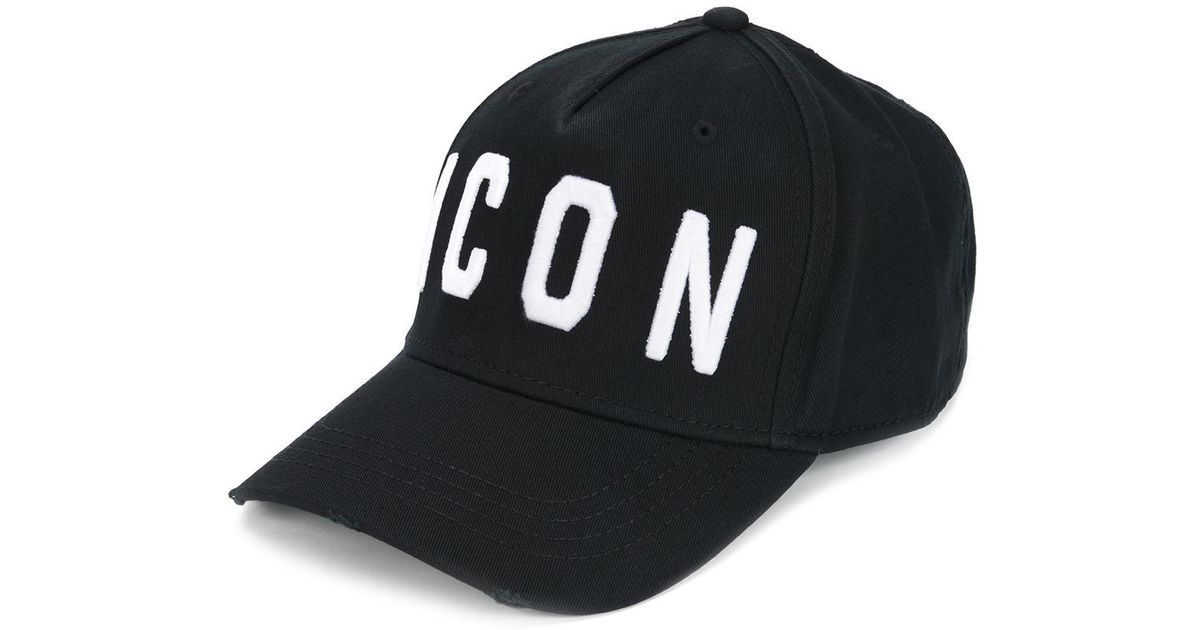 Gorra con logo Icon bordado DSquared² 