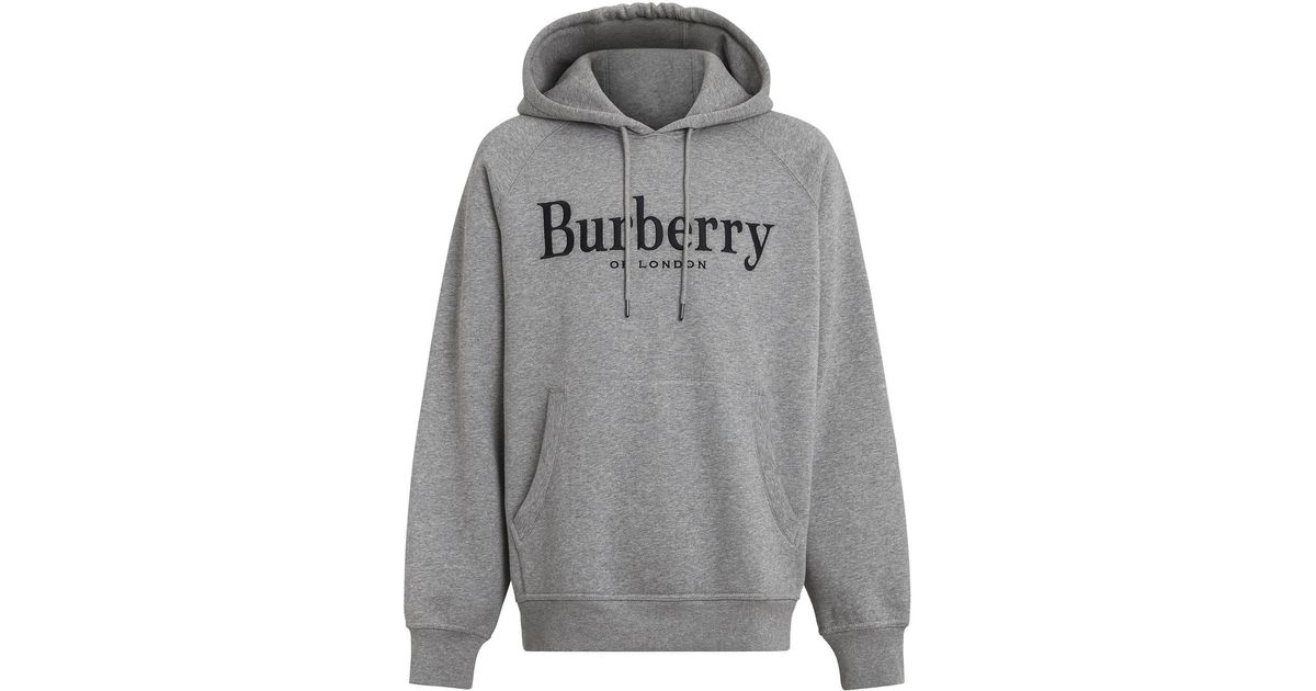 burberry clarke logo hoodie