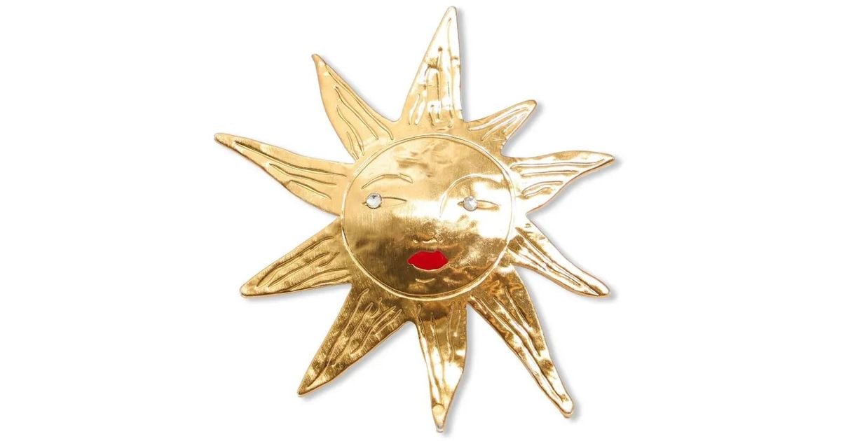 【BIMBA Y LOLA】Sun Ring bimba-y-lola-gold-Sun-Motif-