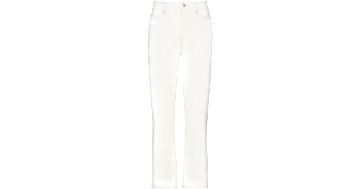 paige white cropped jeans