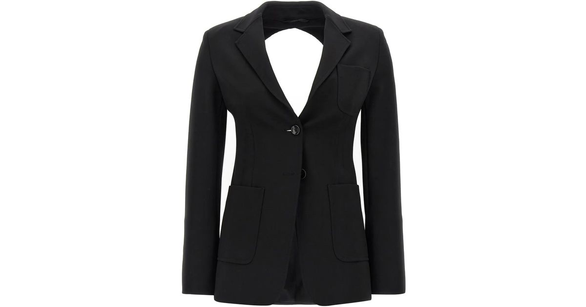 Max Mara Anagni Blazer in Black | Lyst Australia
