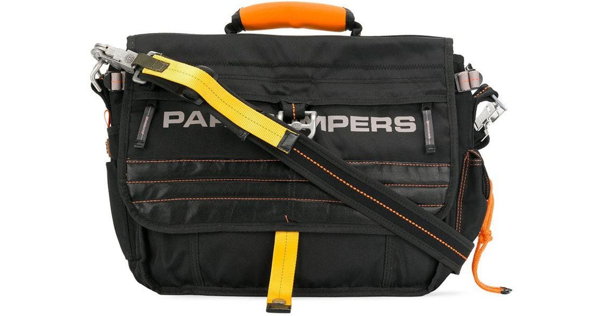 Parajumpers Laptop Bag in Black for Men 