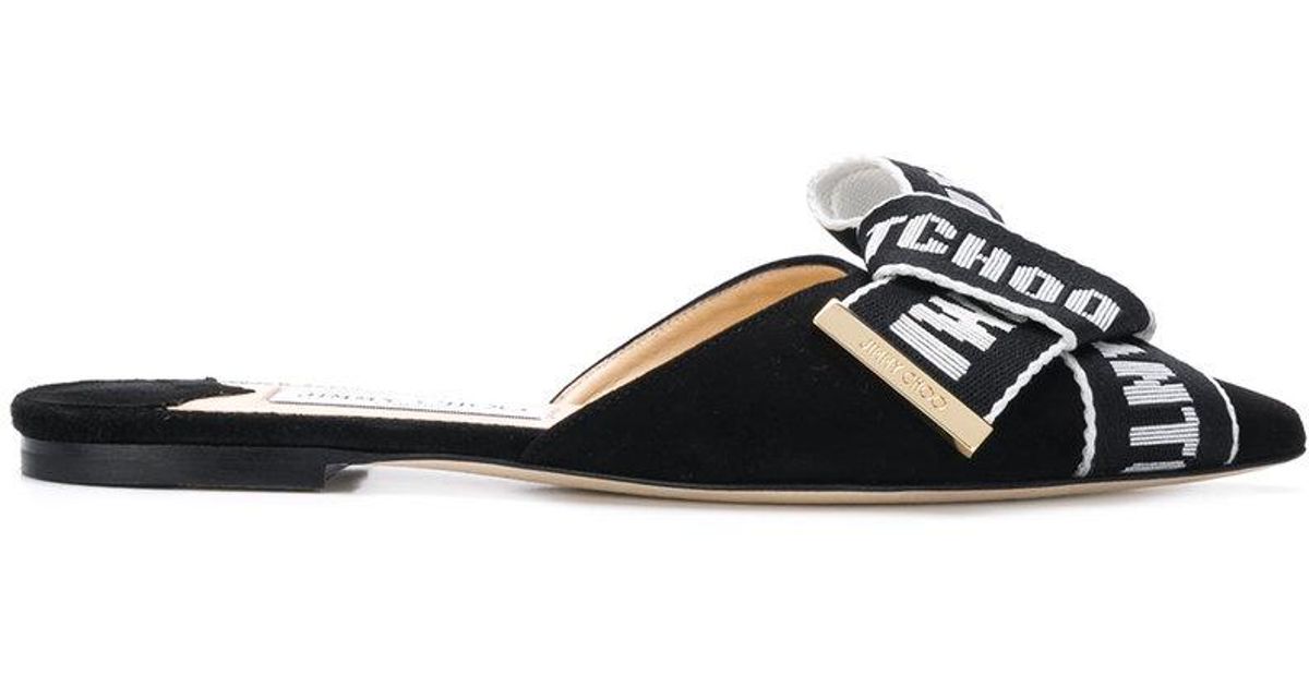 jimmy choo flat mules