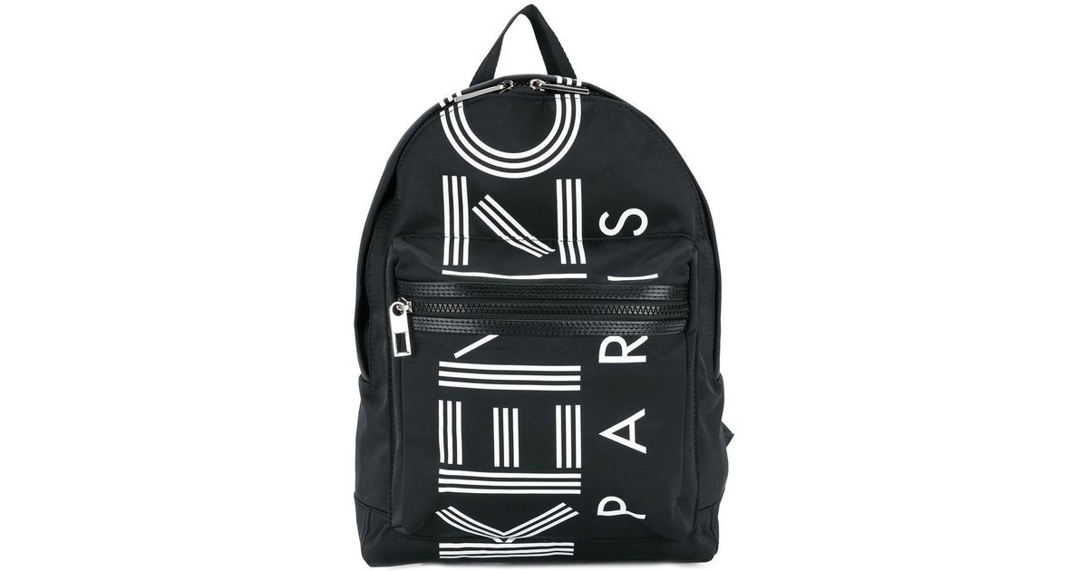 KENZO Sport Medium Backpack in Black 