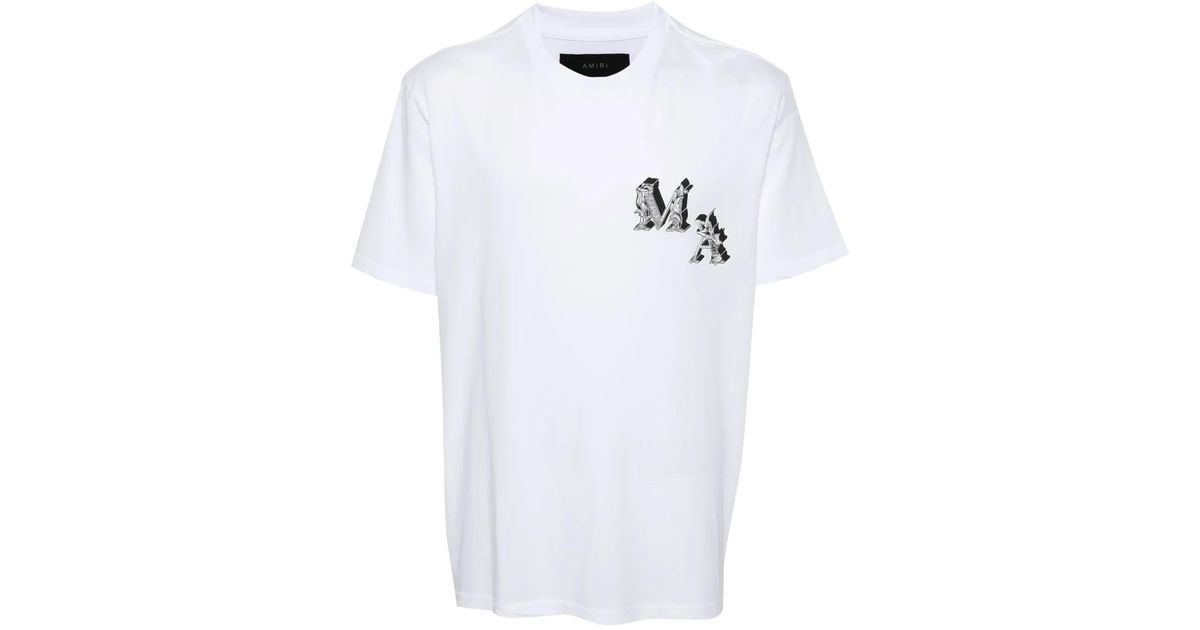 Amiri Angel T-Shirt in White for Men | Lyst Canada