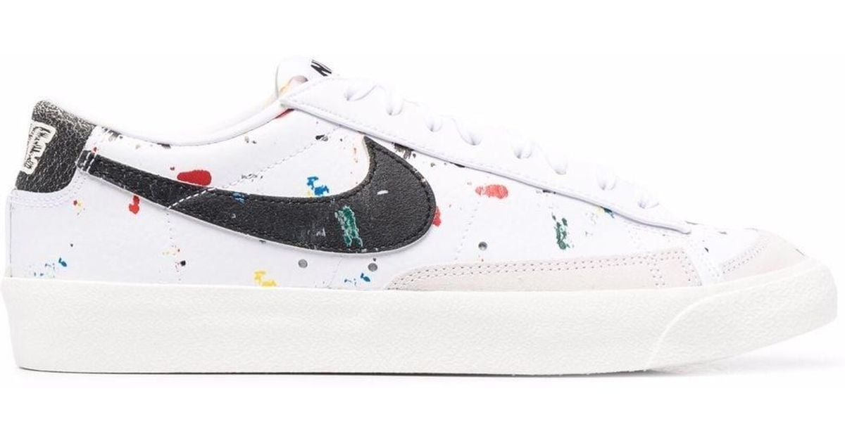 Afectar Interpretación reflujo Zapatillas Blazer con manchas de pintura Nike de hombre de color Blanco |  Lyst