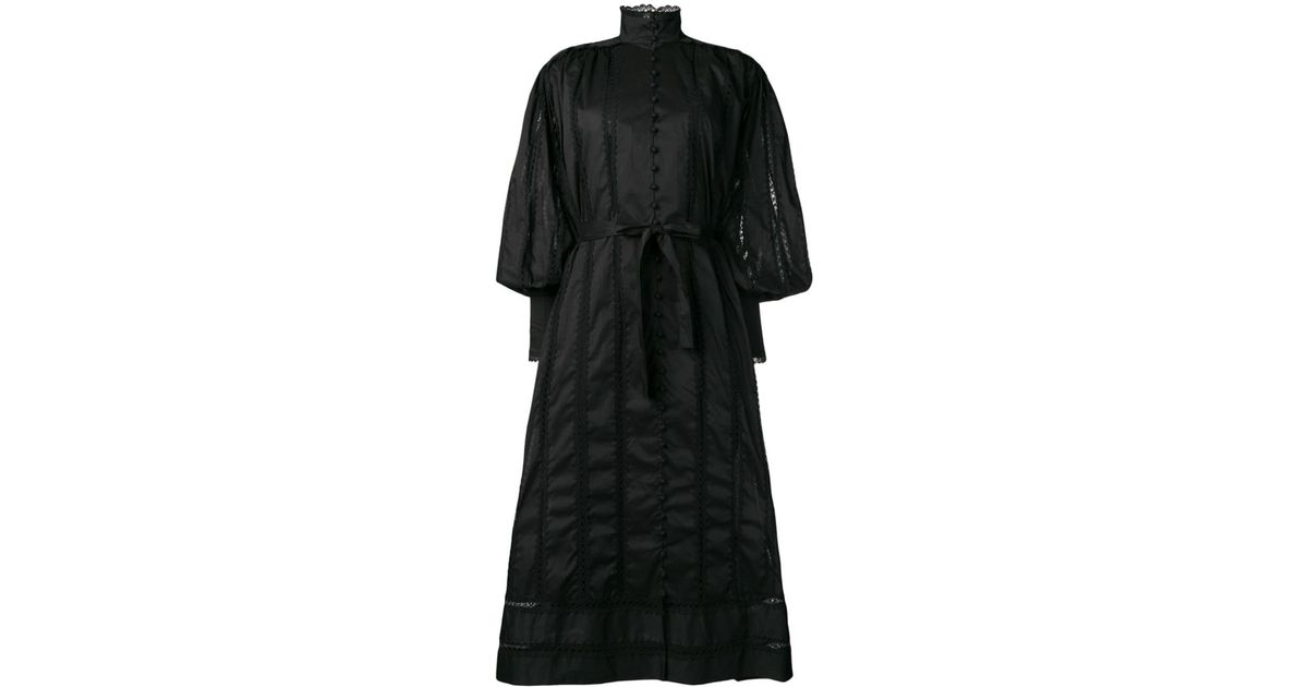 zimmermann lace smock dress