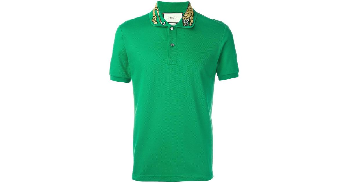 gucci polo green