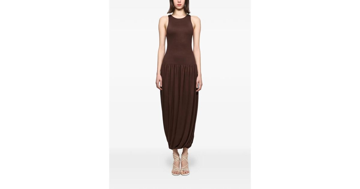 Atu Body Couture Gathered Midi Dress | Lyst