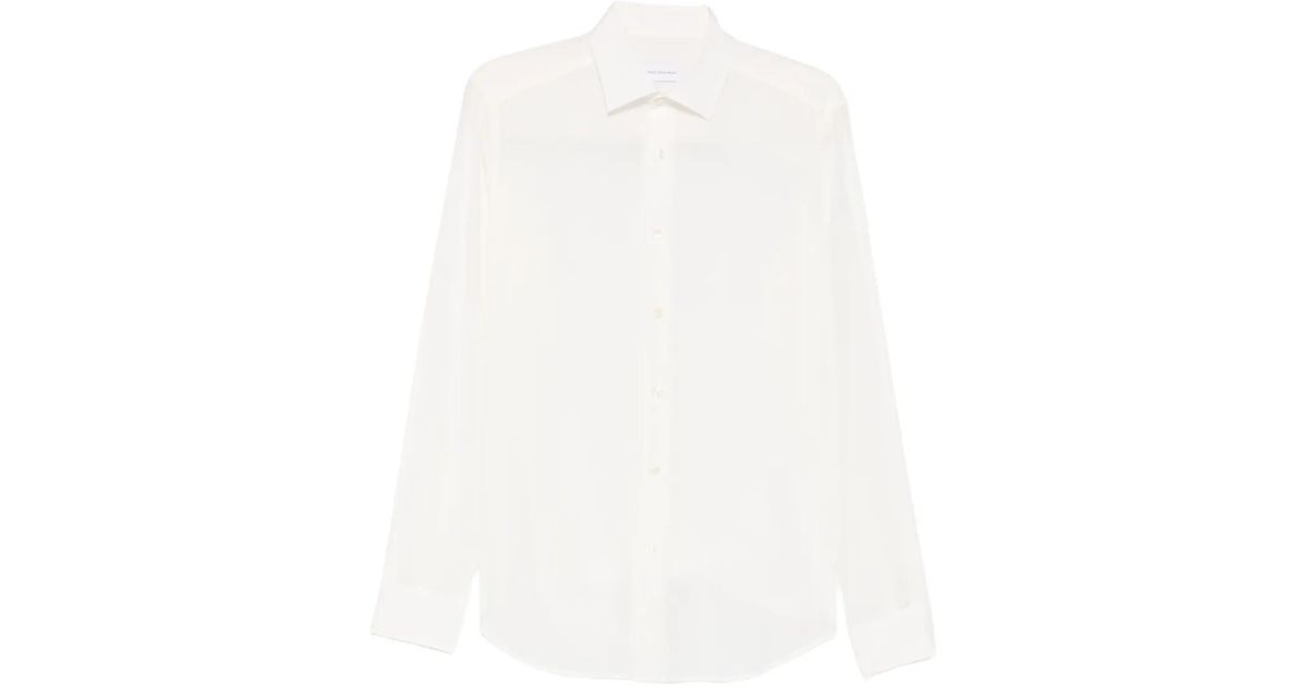 Robert Friedman Burgundy Cotton Men Shirt main image 1